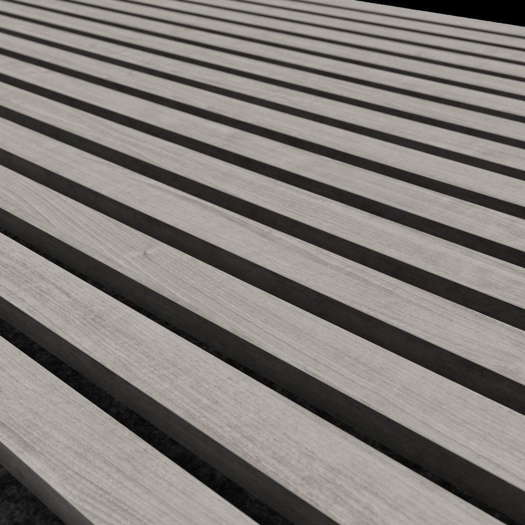 Grey Oak Acoustic Wood Panel