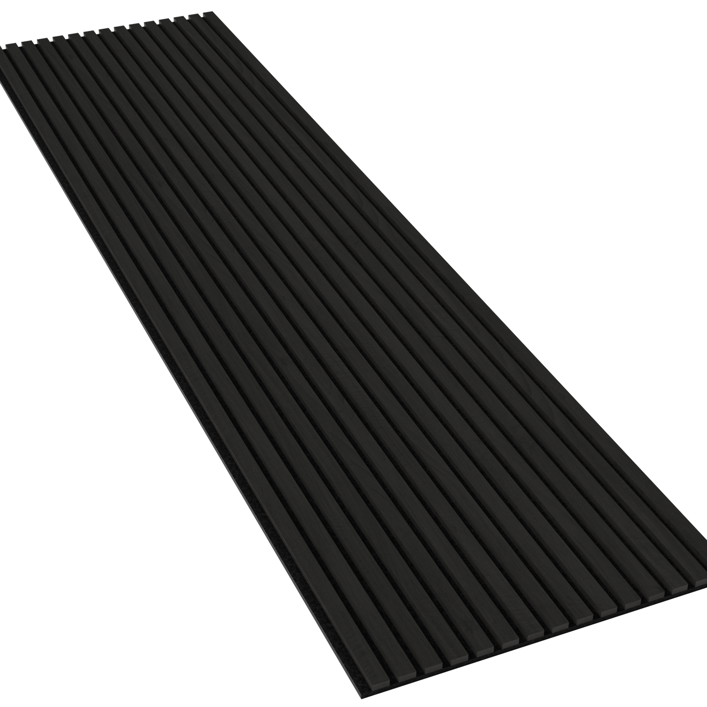 Midnight Black Acoustic Wood Panel