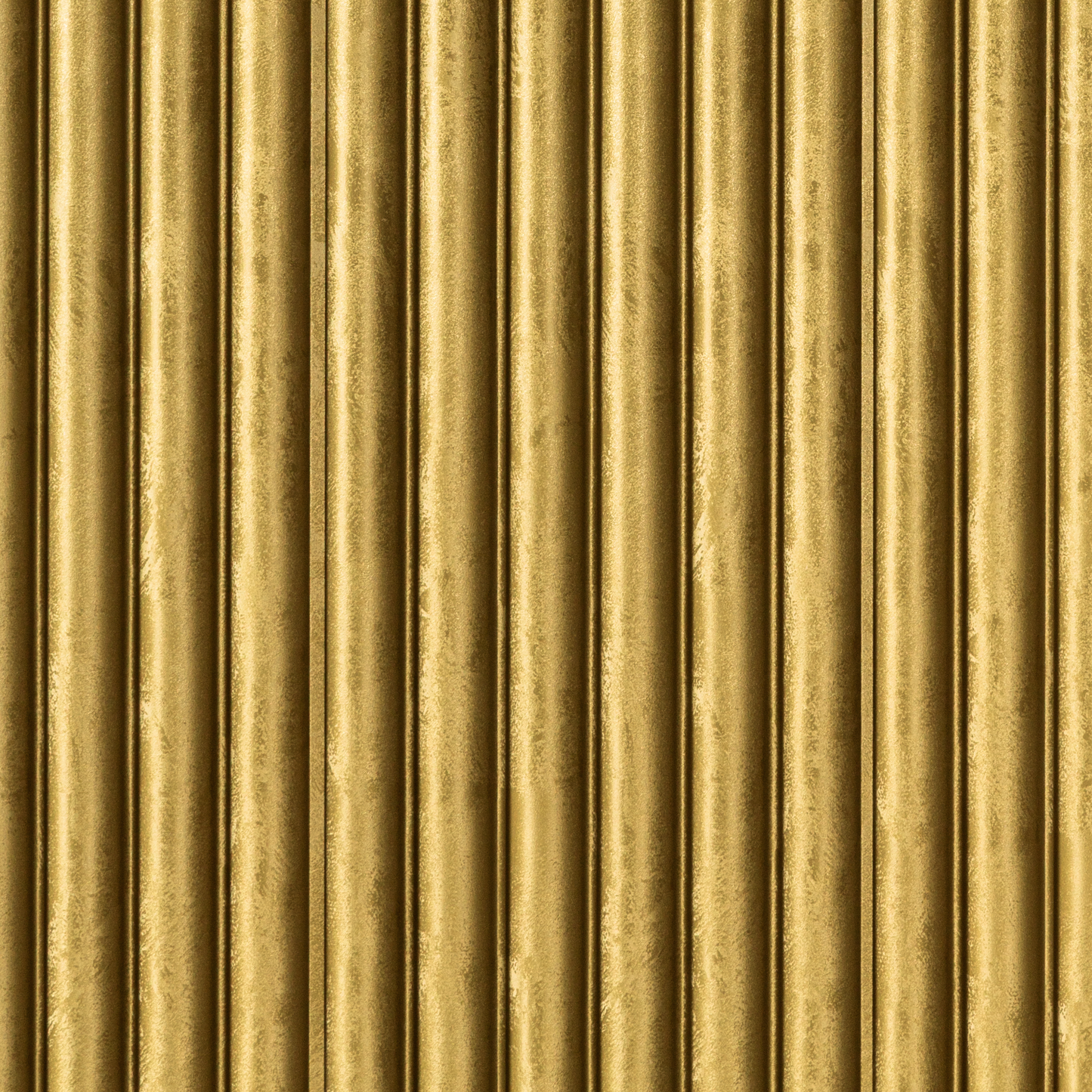 Flute Venetian Wall Panels - Luxe Gold (Venetian) Sample