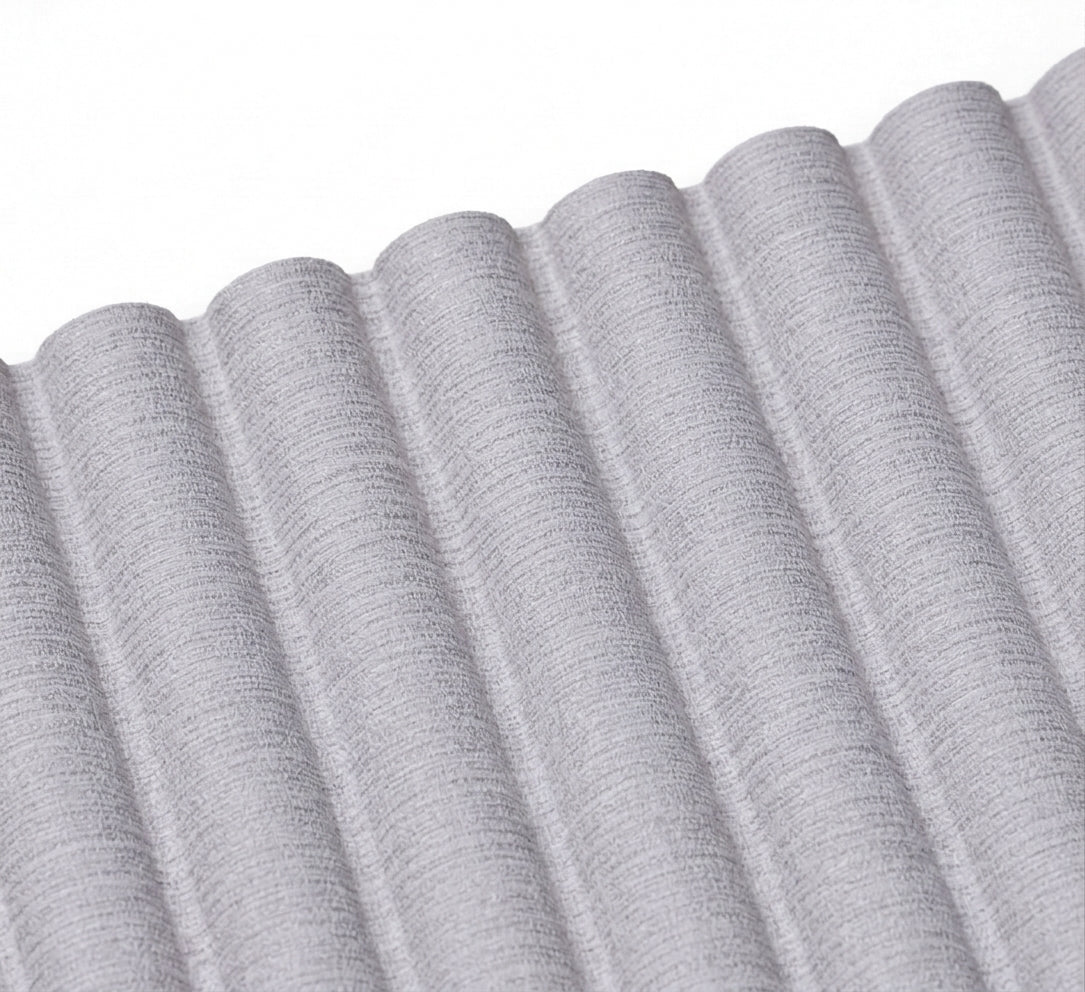 Flute Slat Wall Panel — Cashmere Ivory Linen