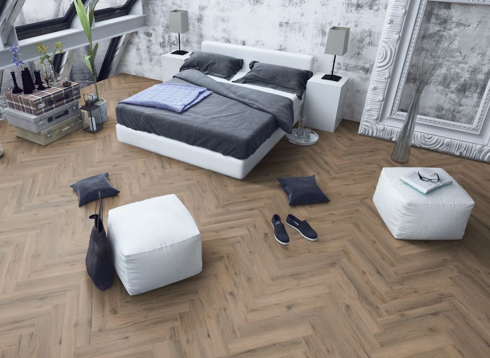Lignum Core Mocha Oak Herringbone