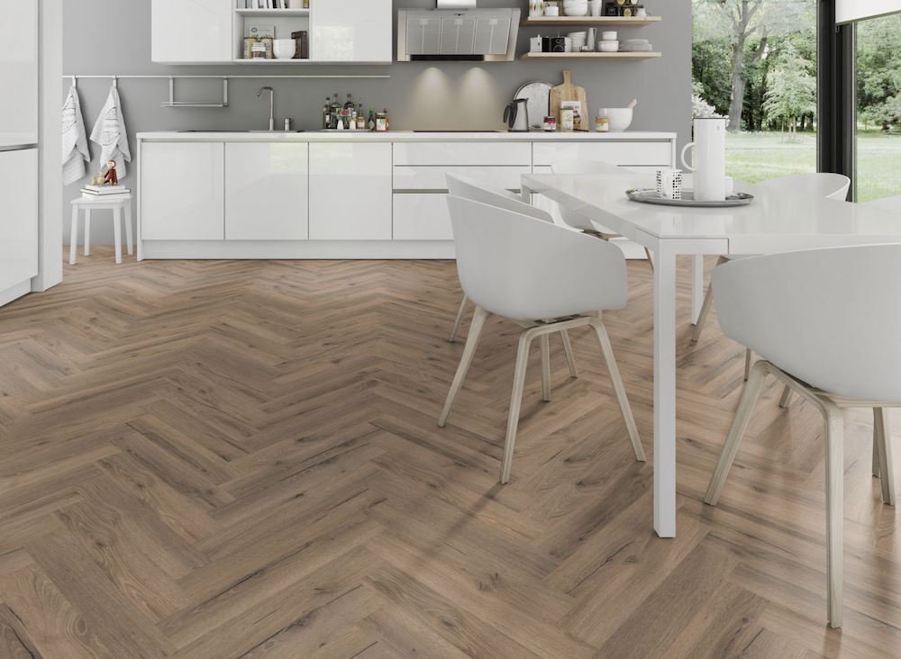 Lignum Core Mocha Oak Herringbone