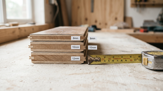 How to Choose the Right Laminate Flooring Thickness (8mm, 10mm or 12mm?)