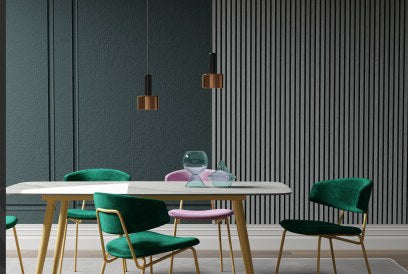 Acoustic slat wall panels