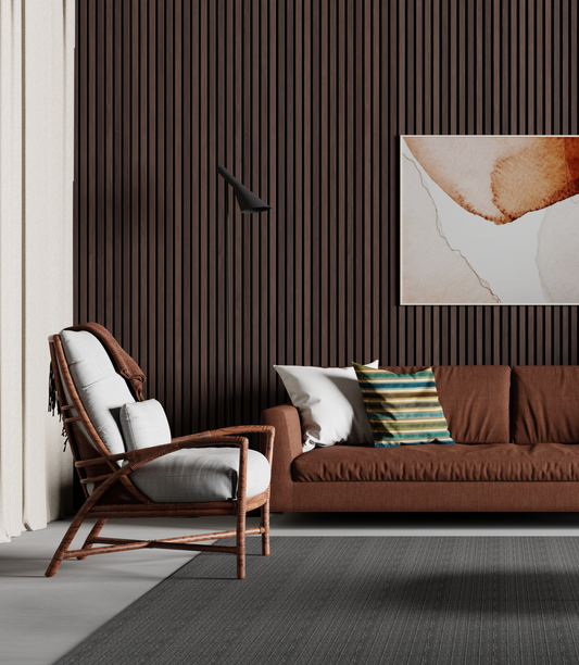 Smoked Oak Acoustic Wood Panel