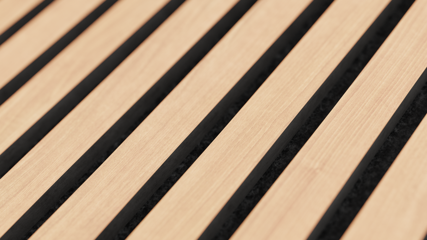 Classic Oak Acoustic Wood Panel Sample