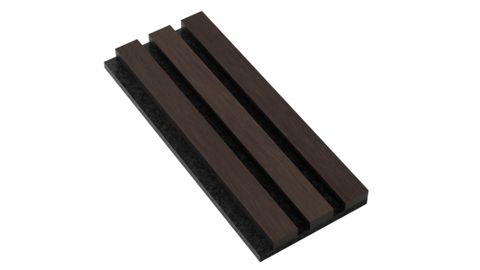 Smoked Oak Acoustic Wood Panel Sample