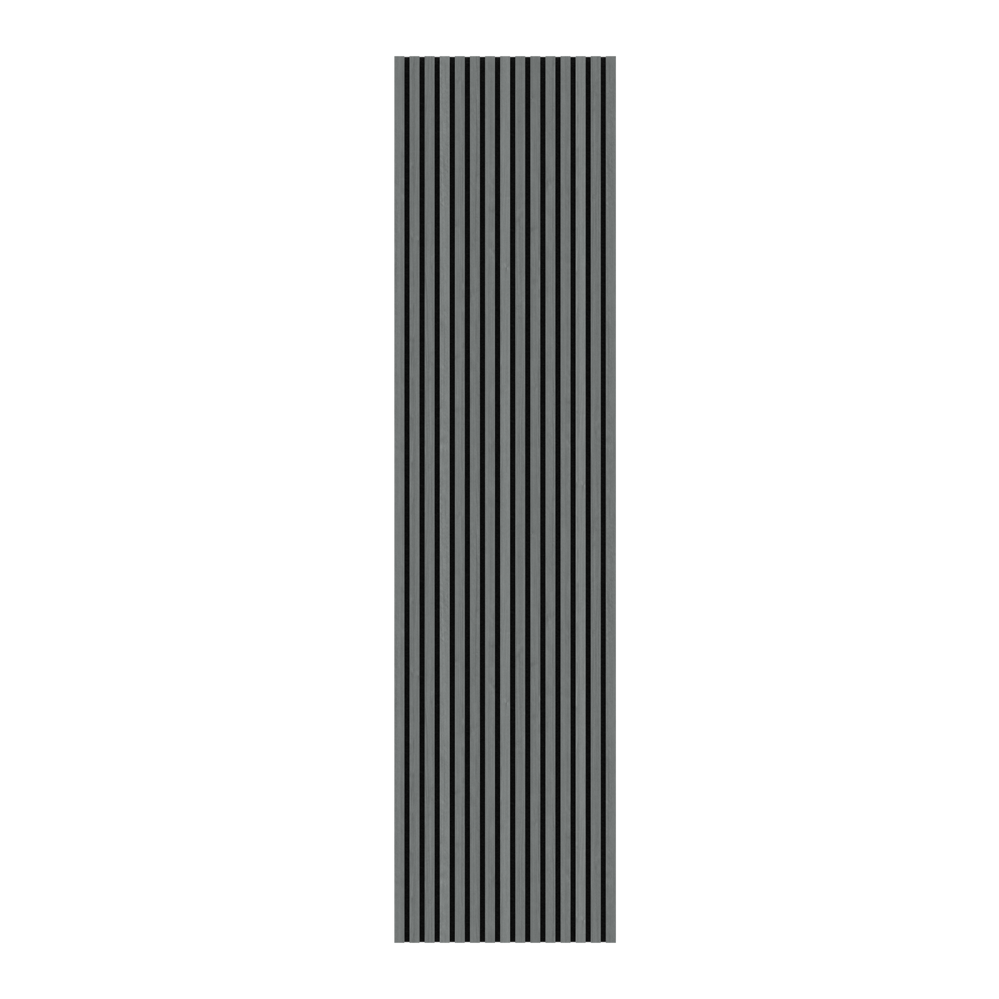 Contemporary Grey Acoustic Slat Wall Panel | Modern Grey Oak Veneer