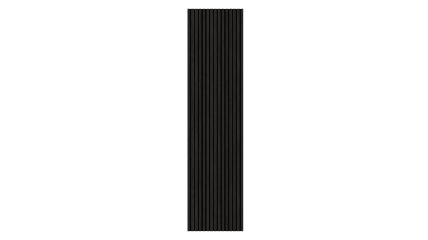 Midnight Black Acoustic Wood Panel