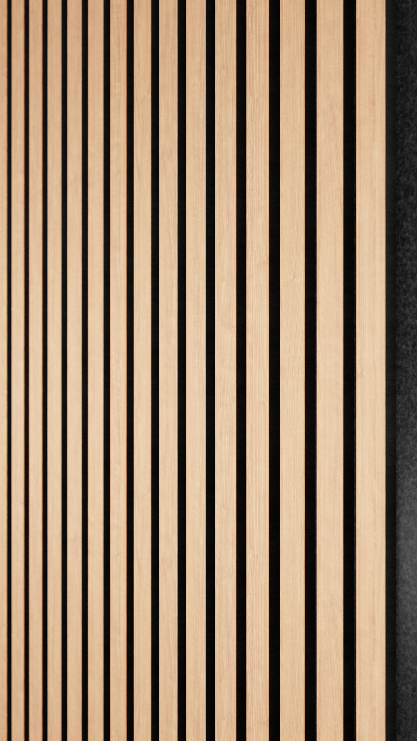 Classic Oak Acoustic Slat Wall Panel | Real Wood Veneer