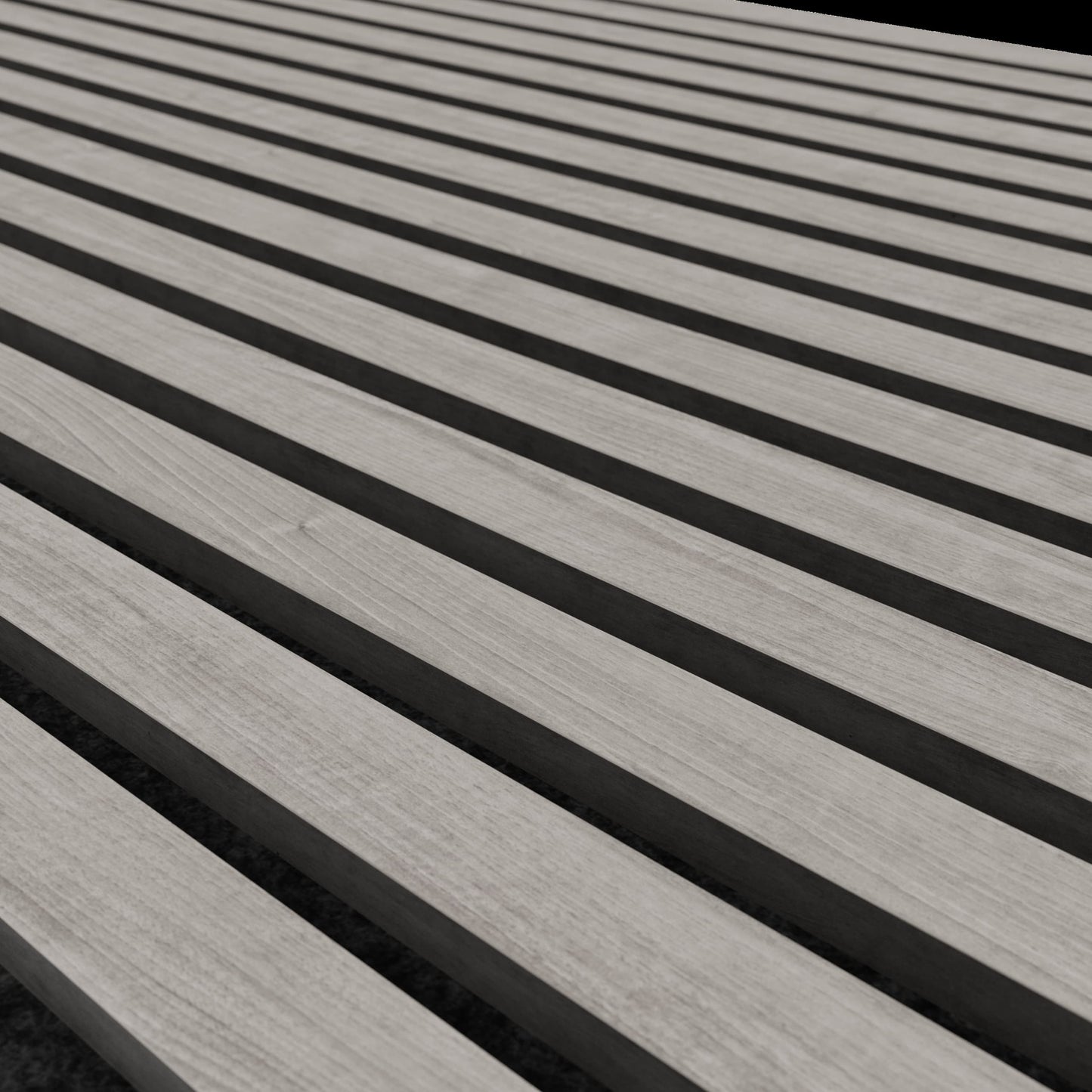Grey Oak Acoustic Wood Panel