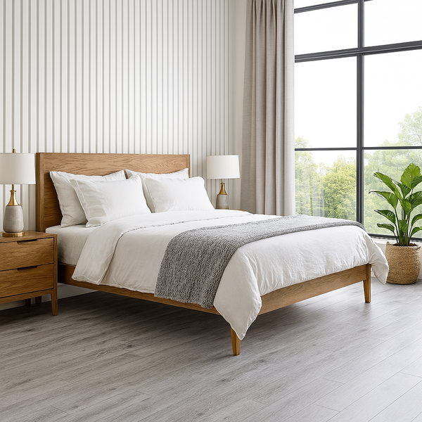 Copenhagen 8mm Laminate Flooring | Grey Oak Effect