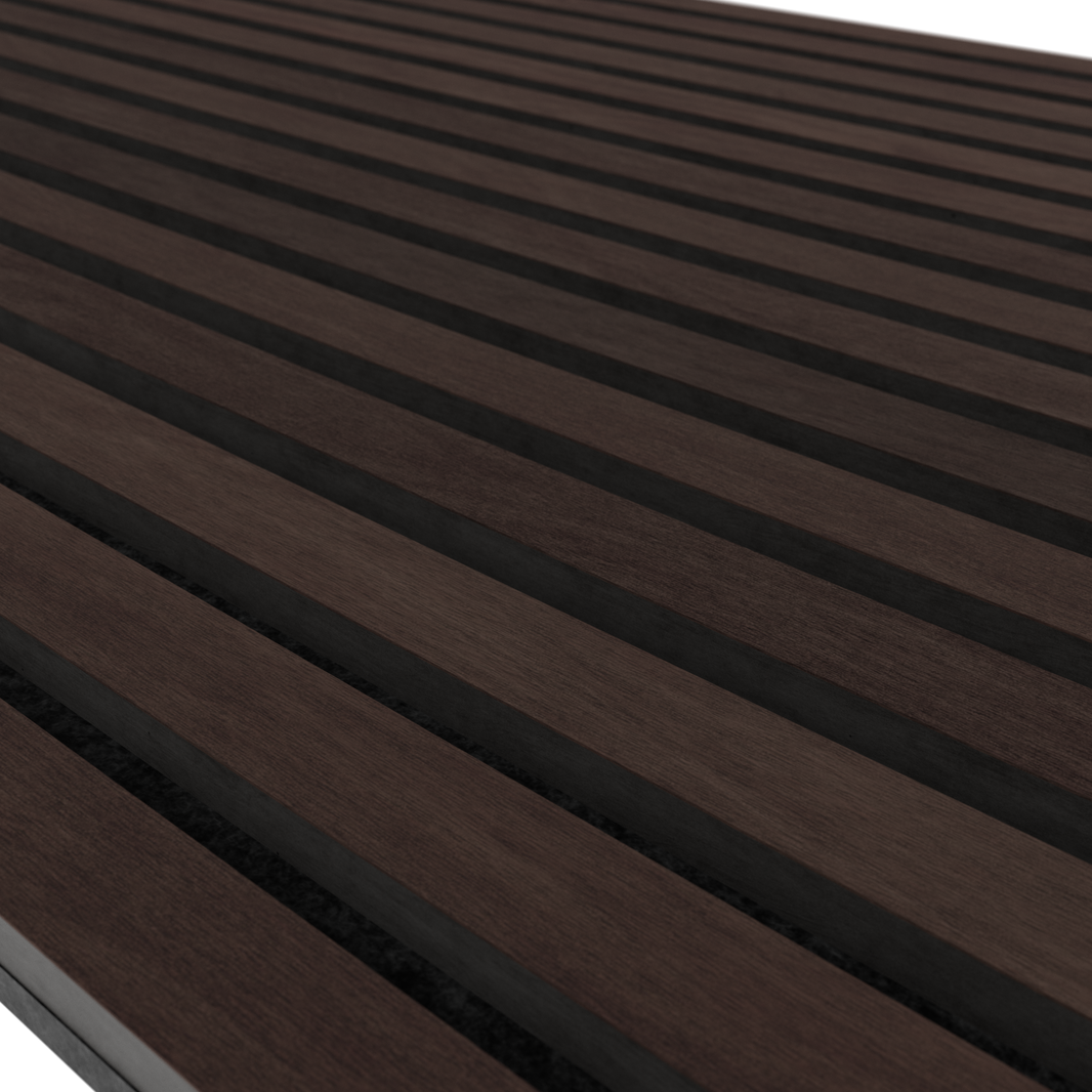 Smoked Oak Acoustic Wood Panel Sample