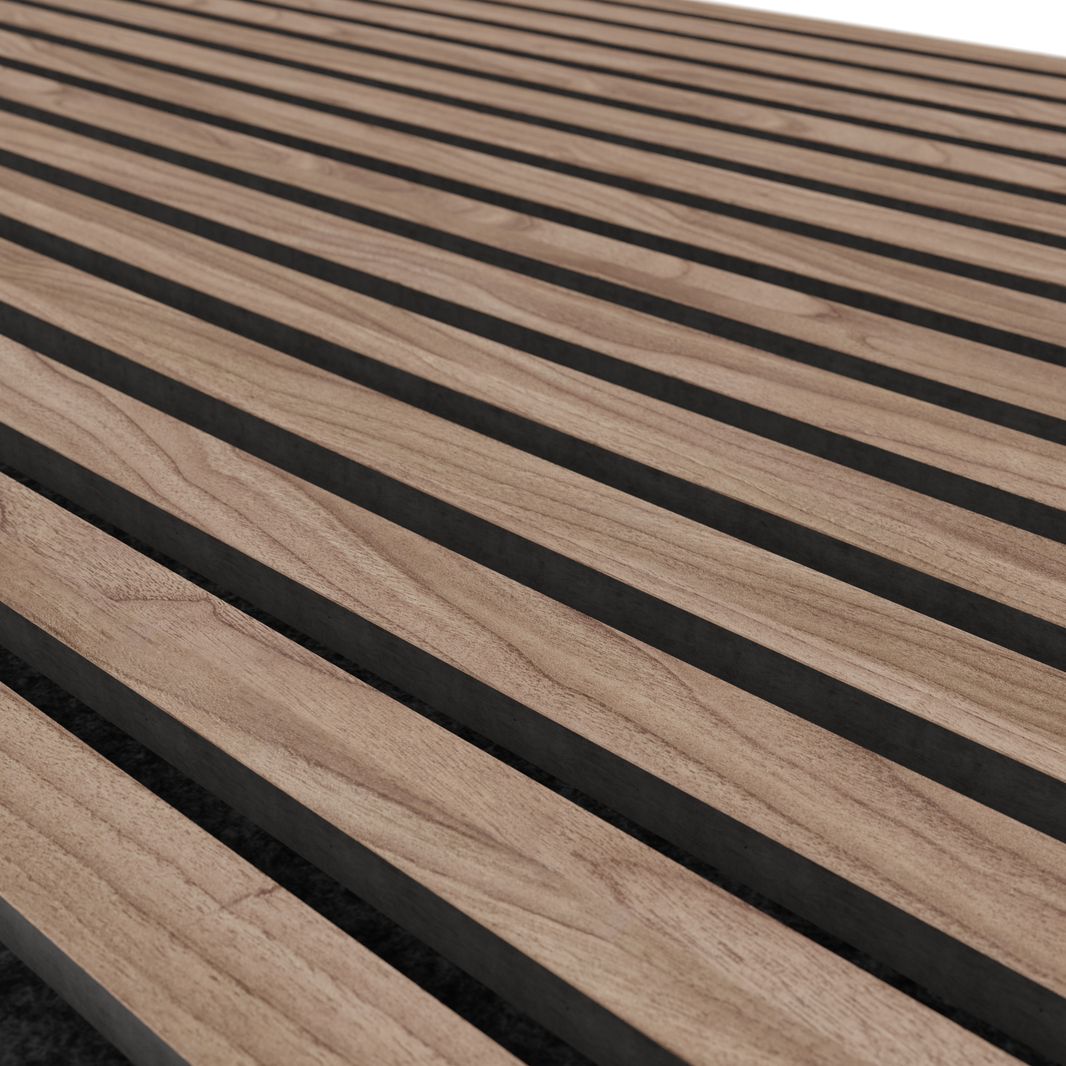 Walnut Acoustic Wood Panel Sample