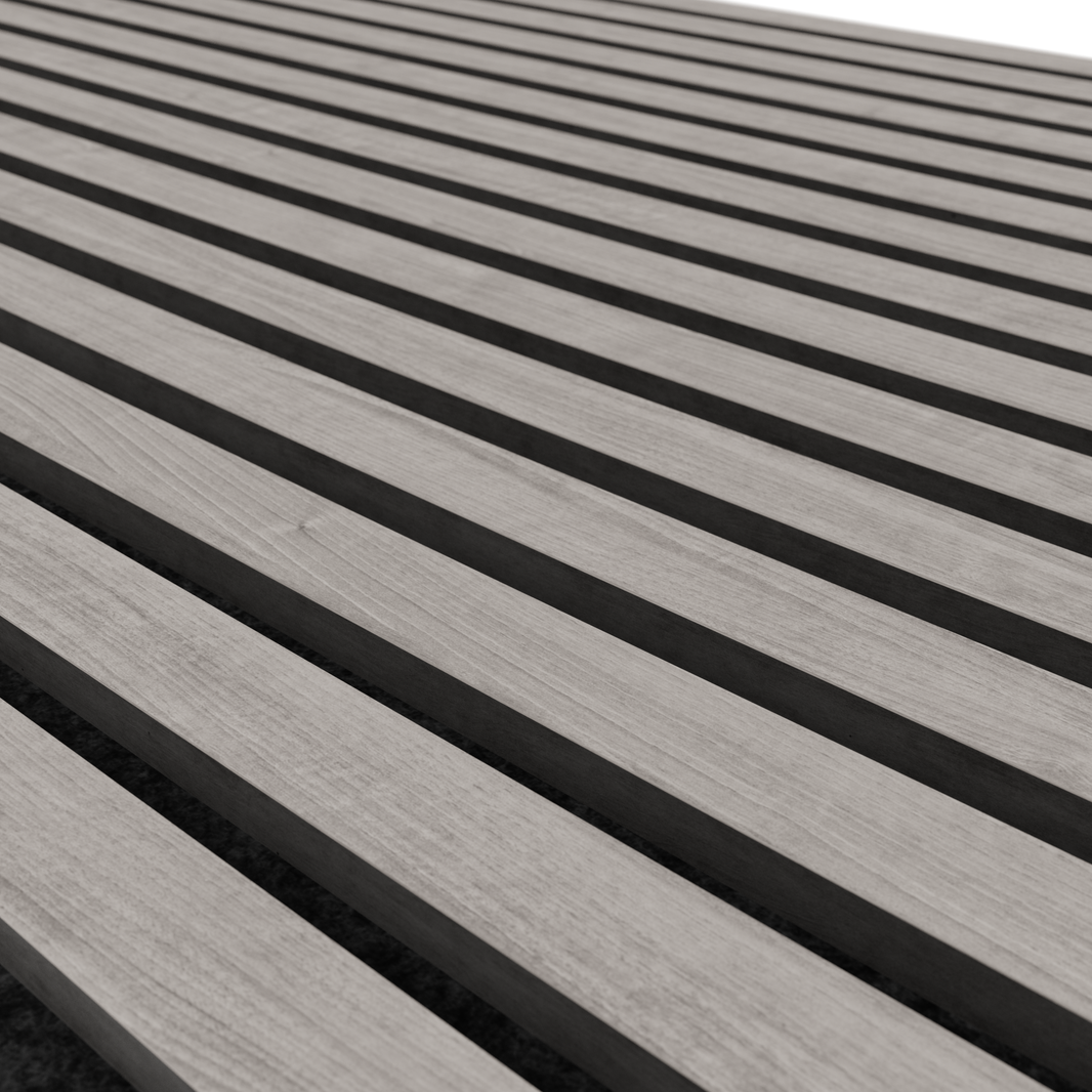 Grey Oak Acoustic Wood Panel Sample