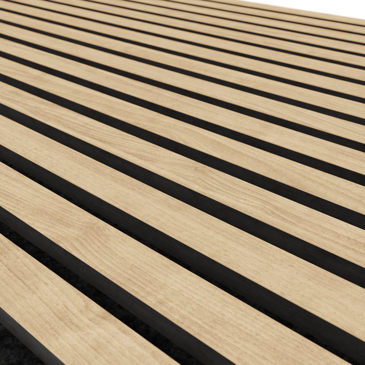 Washed Oak Acoustic Wood Panel Sample