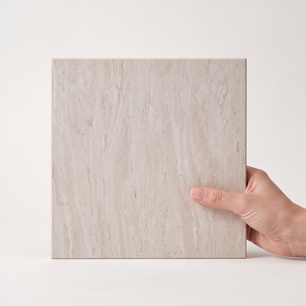 Flat Wall Panel — Capri Beige Travertine