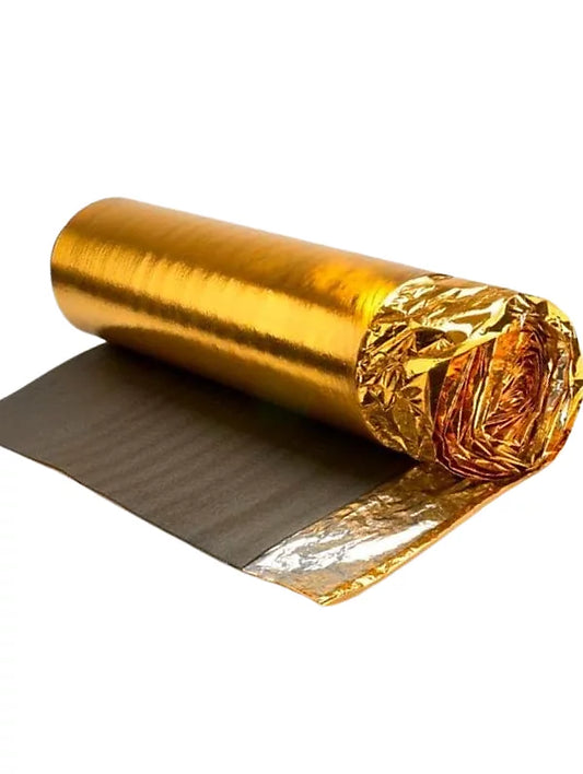 5mm Gold Laminate and Wood Flooring Underlay Covering 15sqm