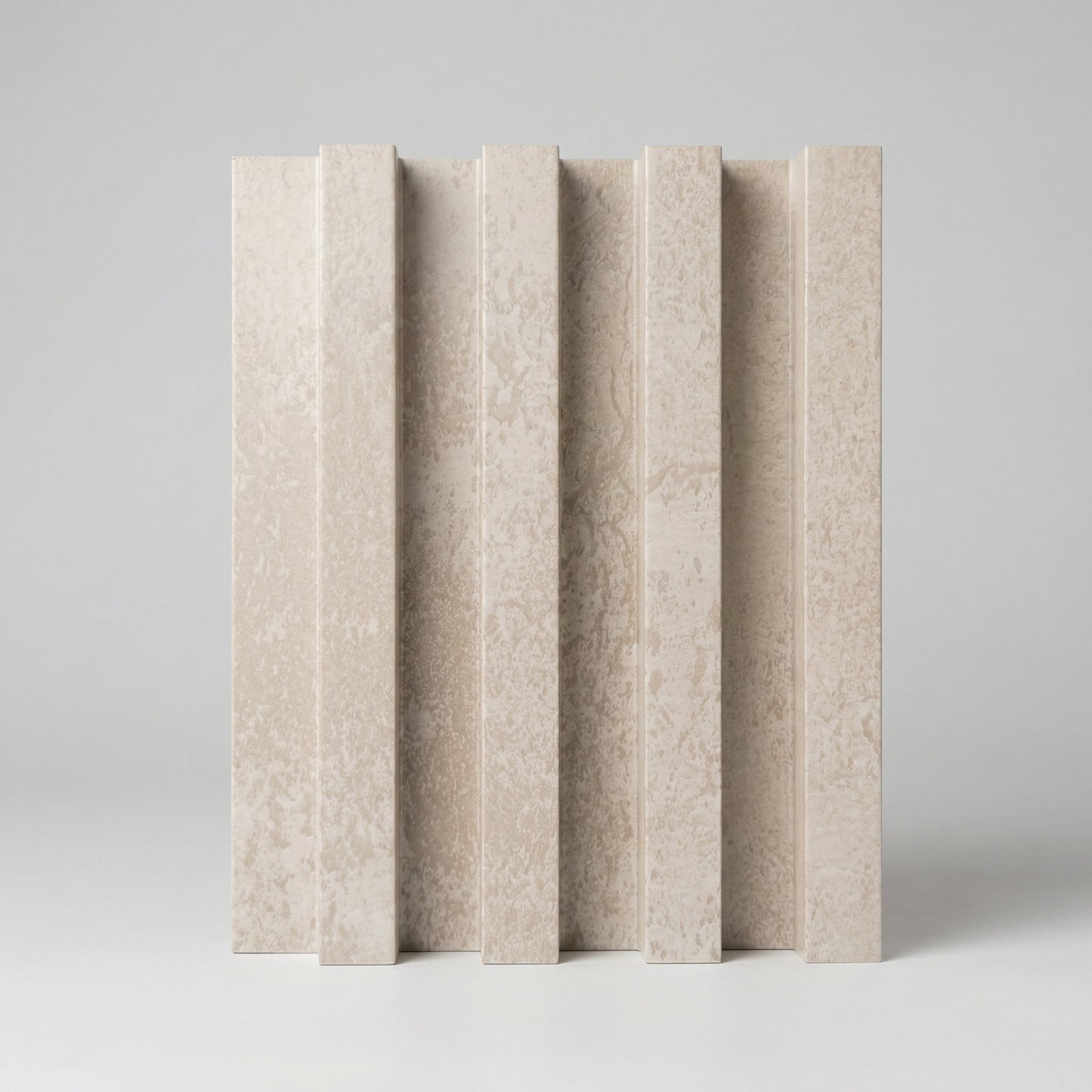 Square Fluted Slat Wall Panels - Verona Stone Sample