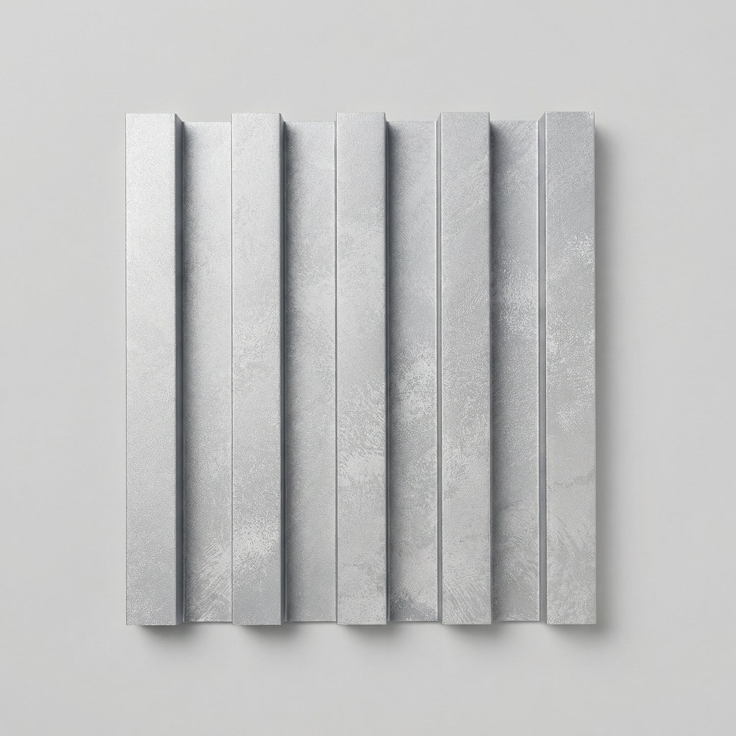 Square Venetian Wall Panels - Silver Mist (Venetian) Sample