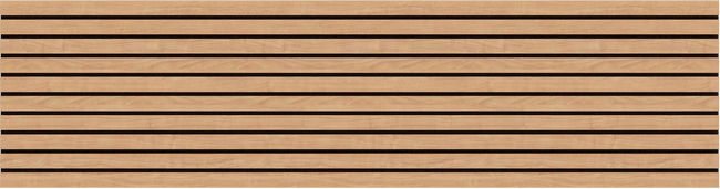 Classic Oak Acoustic Luxe Grand Panel