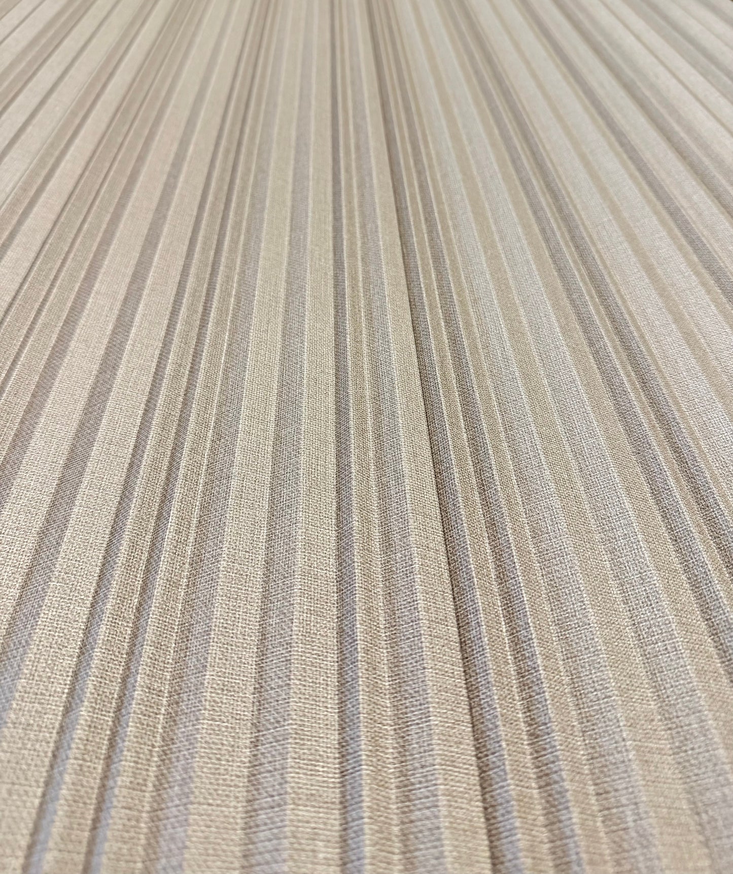 Triangle Flute Slat Wall Panels - Amalfi Cream Linen Sample