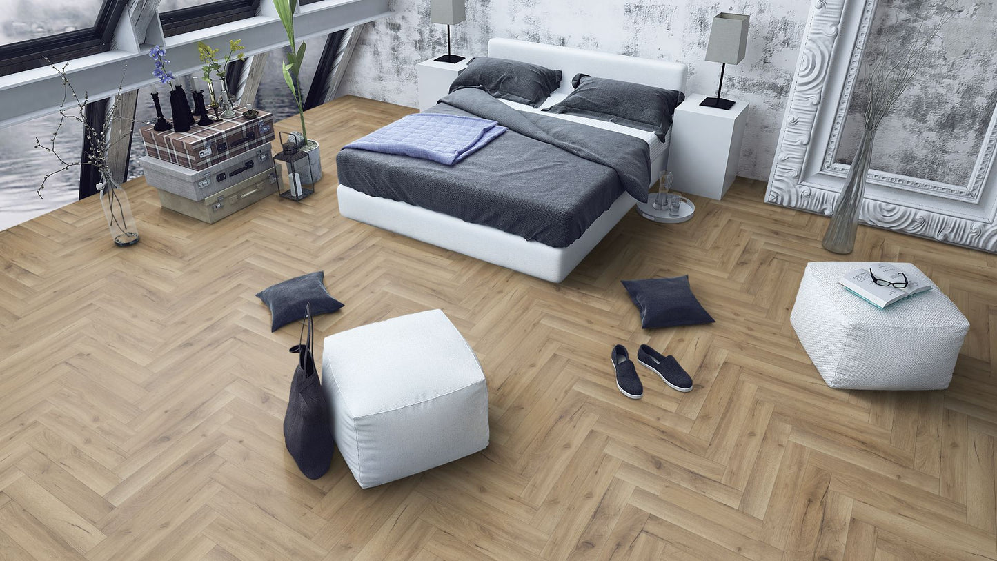 Lignum Fusion Premium Albany Oak Herringbone