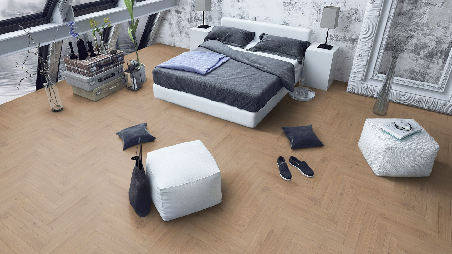 Lignum Fusion Premium Oregon Oak Herringbone