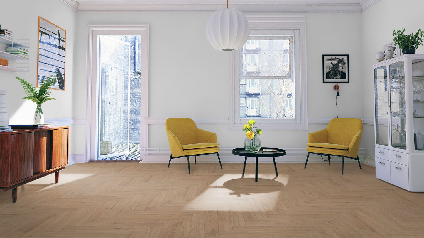 Lignum Fusion Premium Oregon Oak Herringbone