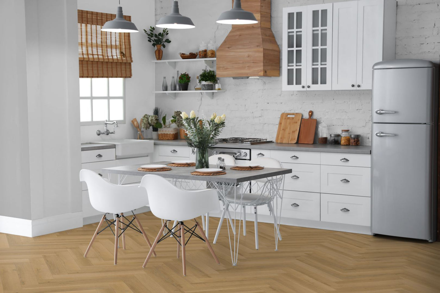 Lignum Fusion Premium Warren Oak Herringbone