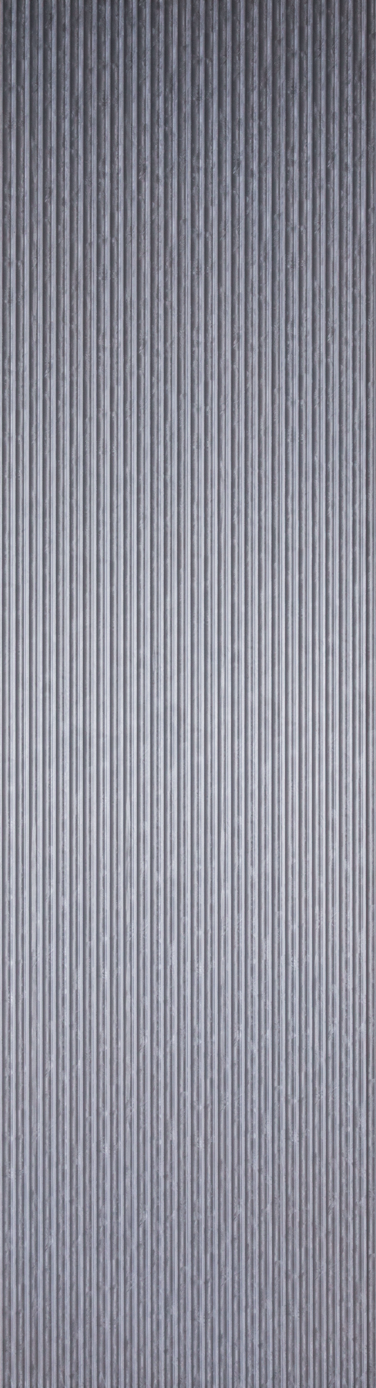 Concave Venetian Wall Panels - Silver Mist (Venetian) Sample