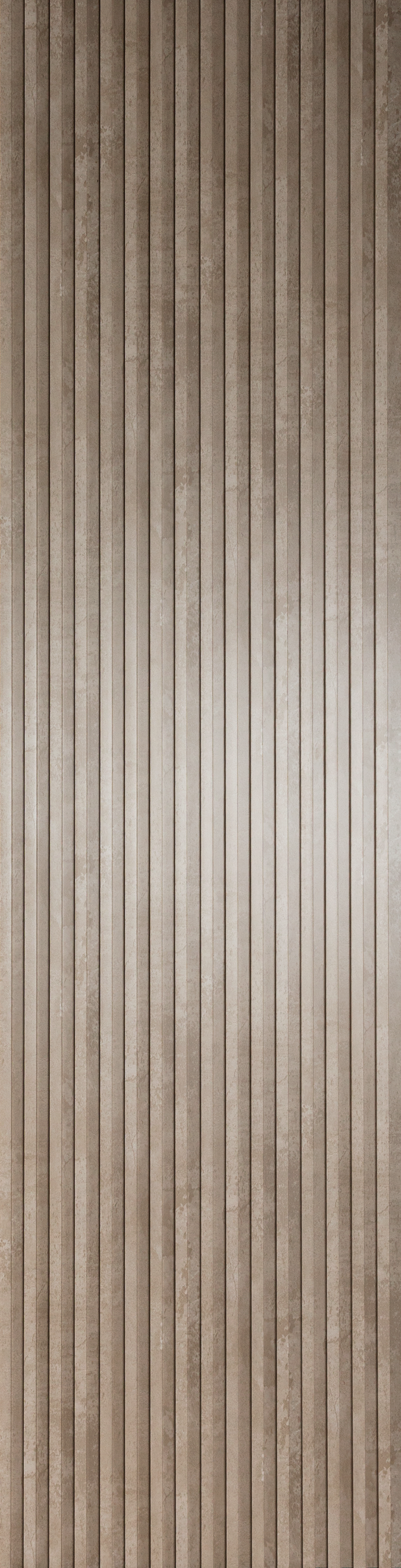 Square Fluted Slat Wall Panels - Verona Stone Sample