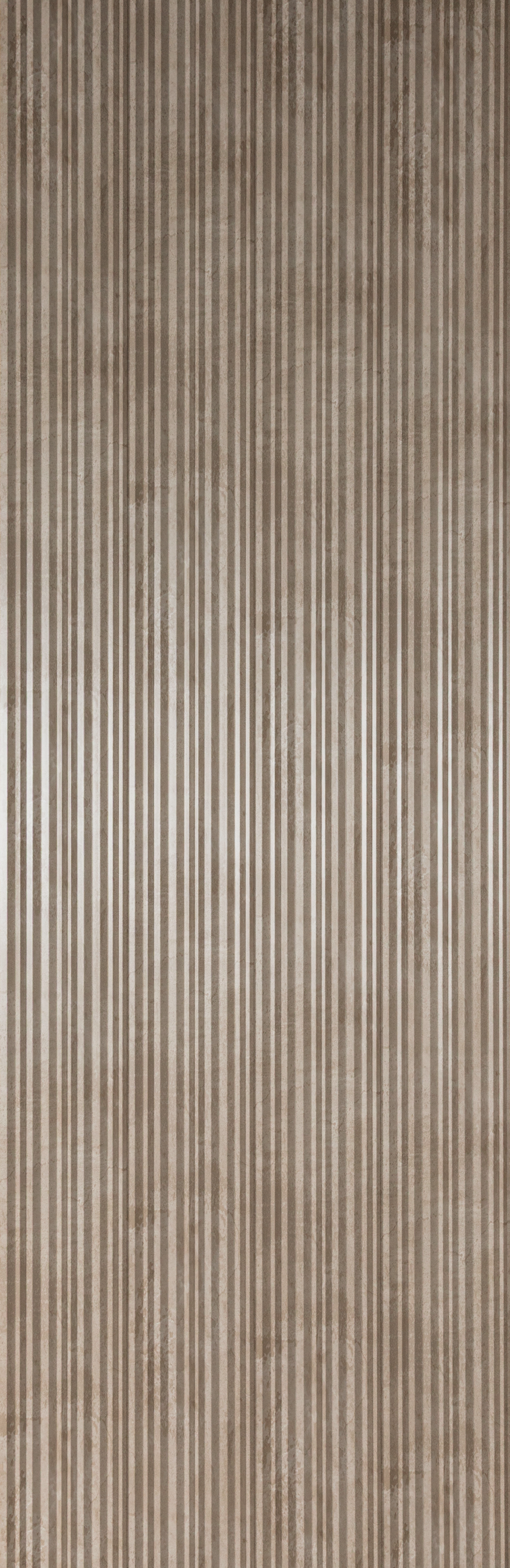 Triangle Flute Slatted Wall Panels - Verona Stone Sample
