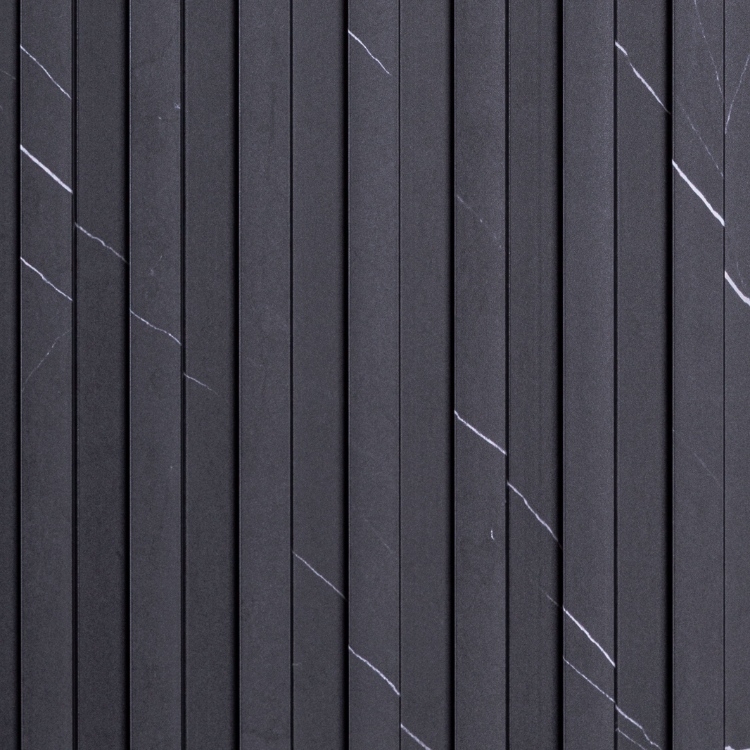 Square Venetian Wall Panel — Nero Venato | WPC Cladding