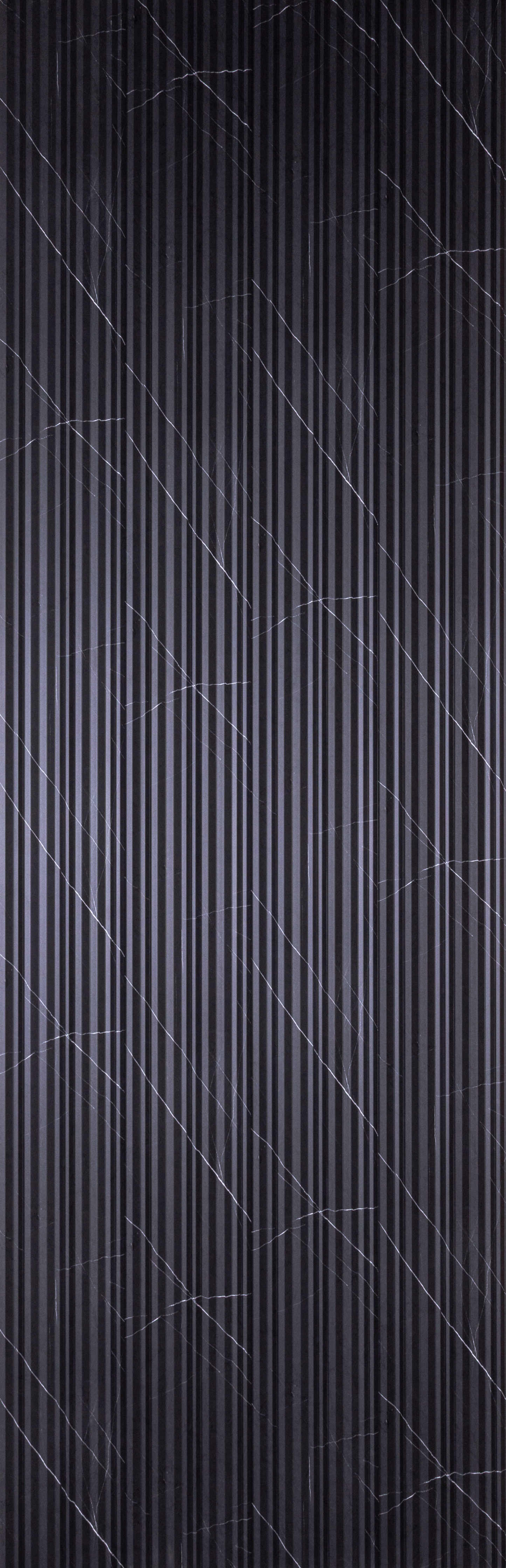 Triangle Venetian Wall Panels - Nero Venato Sample