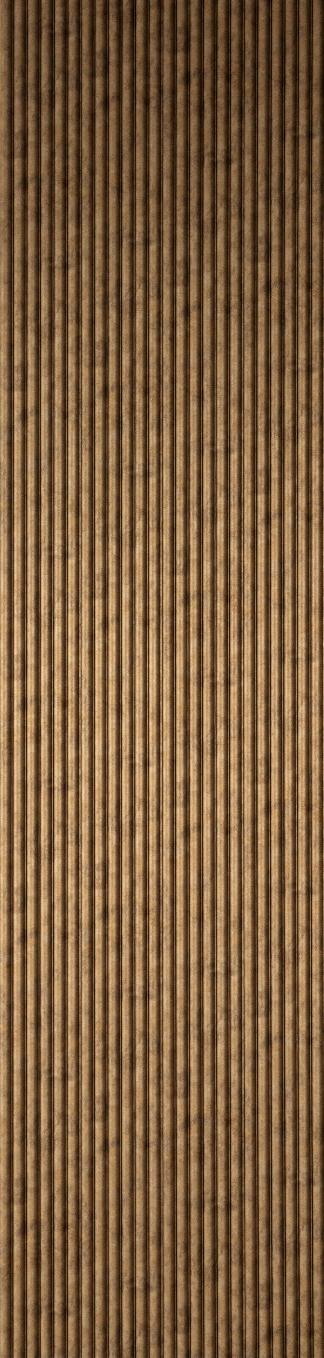 Flute Venetian Wall Panels - Tuscan Bronze Sample