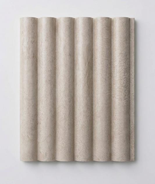 Flute Venetian Wall Panels - Verona Stone Sample