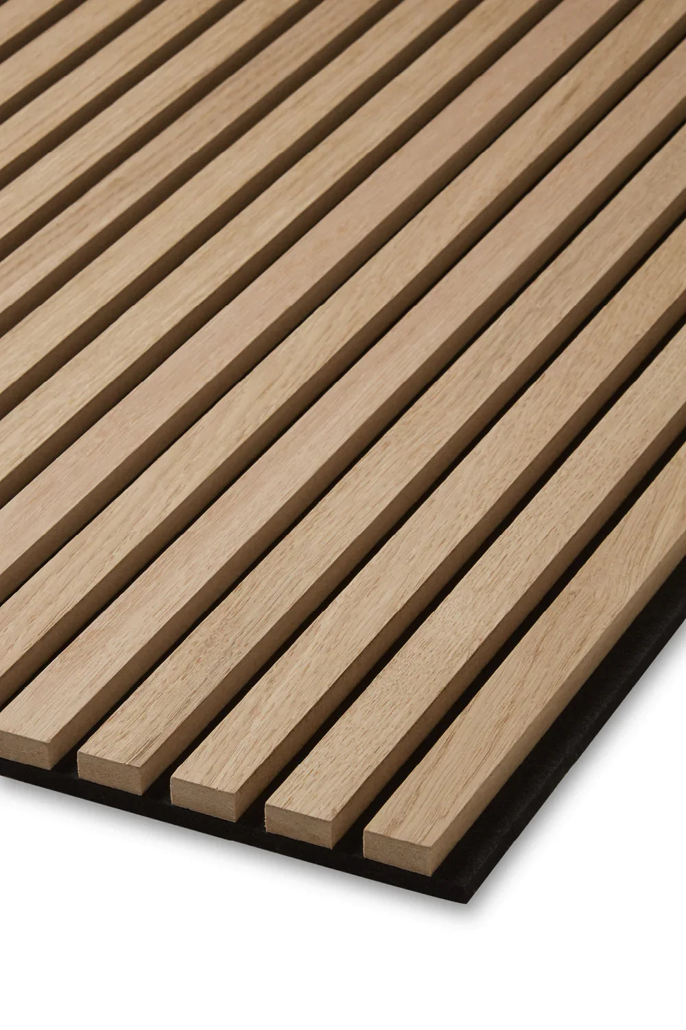Classic Oak Acoustic Slat Wall Panel | Real Wood Veneer