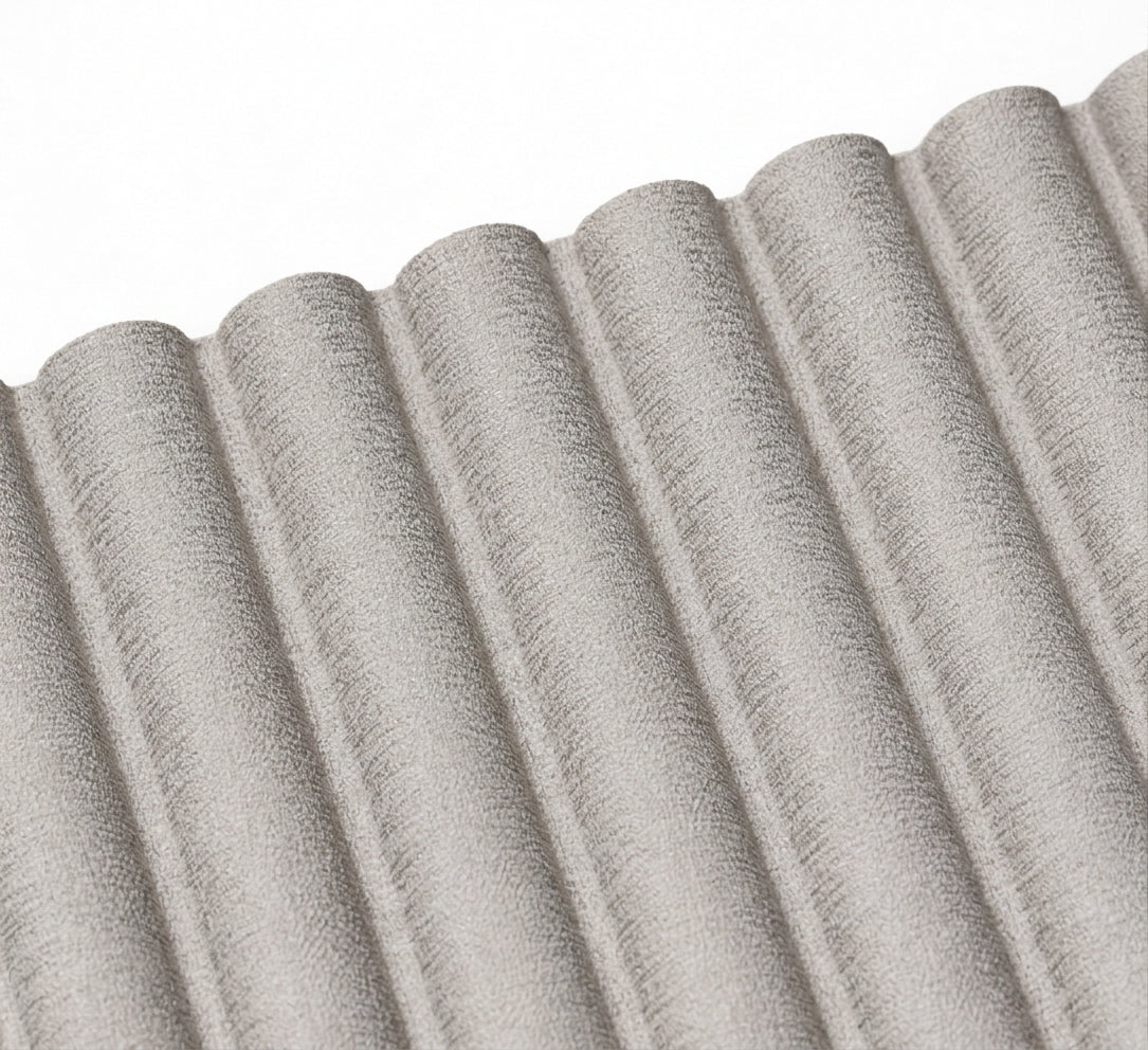 Flute Slat Wall Panel — Belgian Mocha Linen