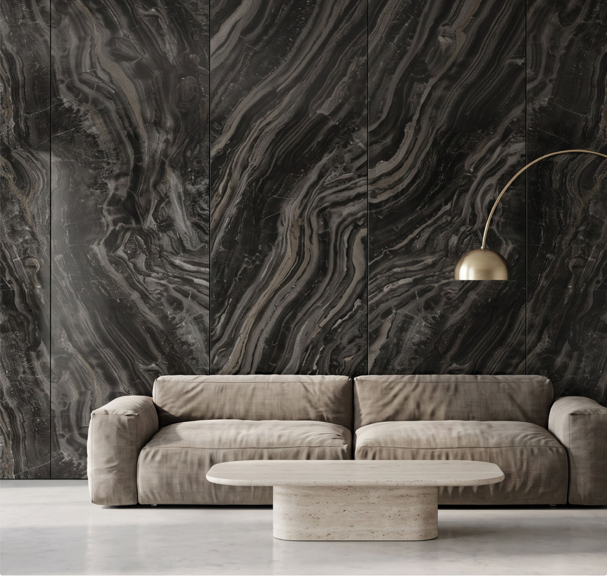 Flat Wall Panel — Noir Haze