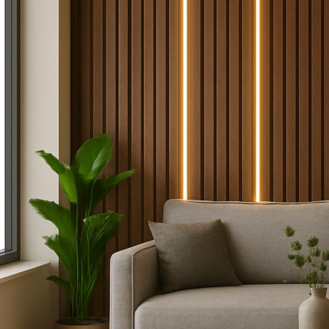 LIT LED Strip Light for Acoustic Slat Wall Panels | Concealed Wall Lighting