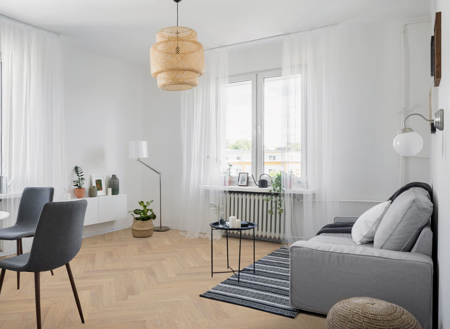 Lignum Fusion Premium Desert Oak Herringbone