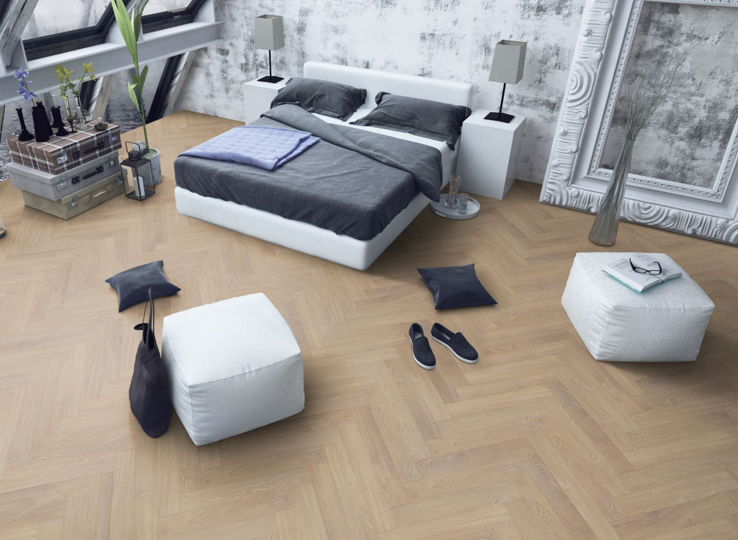 Lignum Fusion Premium Desert Oak Herringbone