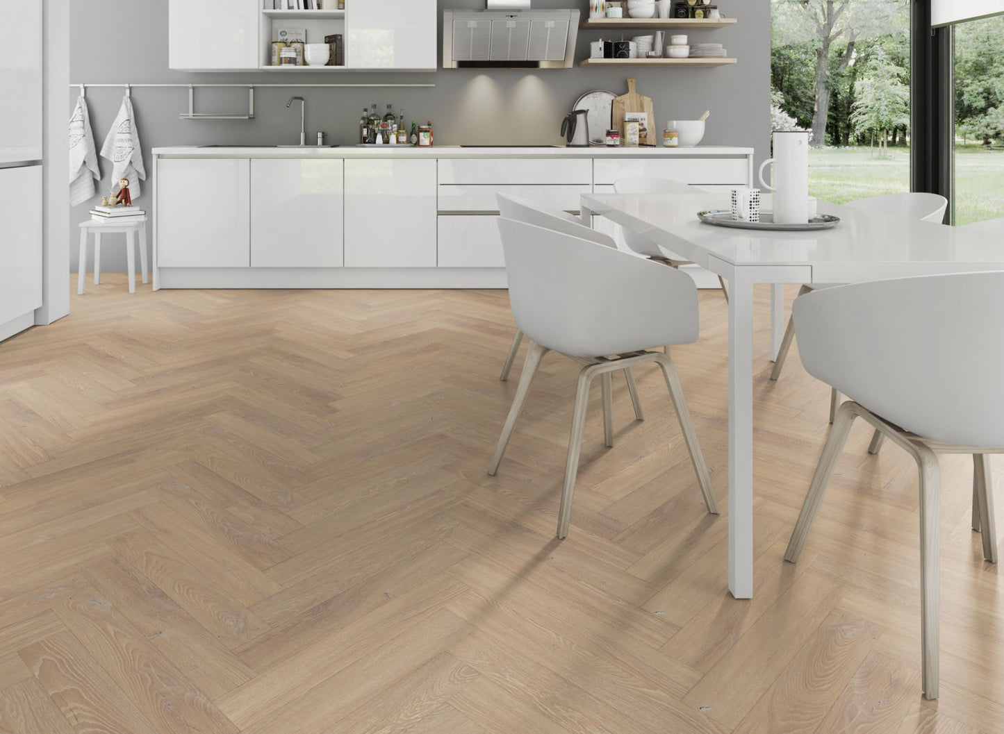 Lignum Fusion Premium Desert Oak Herringbone