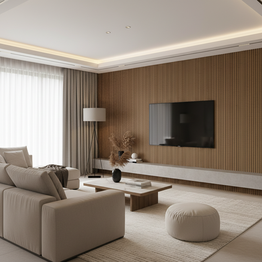 Concave Venetian Wall Panels - Tuscan Bronze