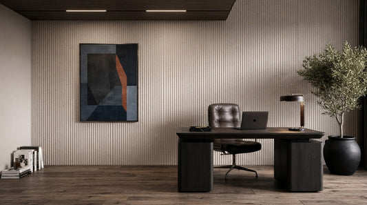 Flute Slat Wall Panel — Capri Beige Travertine
